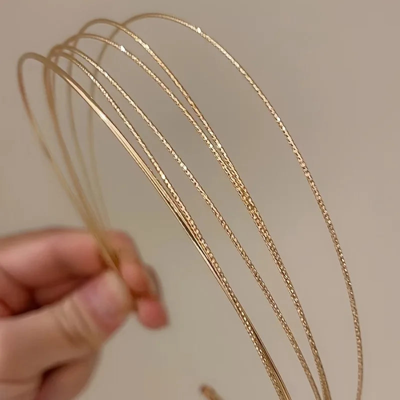 Multilayer Wide Non-Slip Headband | Women's Hair Hoop Wide Hair Headband QXL