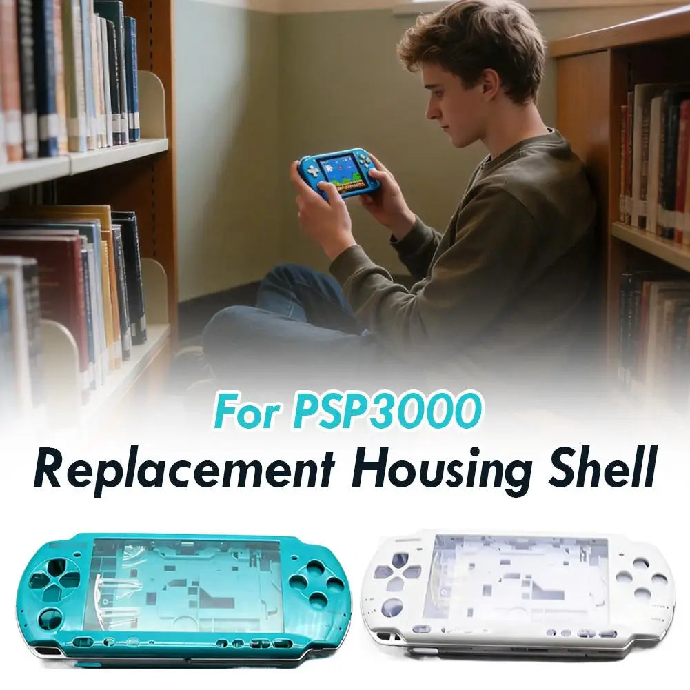 PSP 3000 Replacement Housing Shell Case with Buttons & Screws Console Replacement Shell QXL