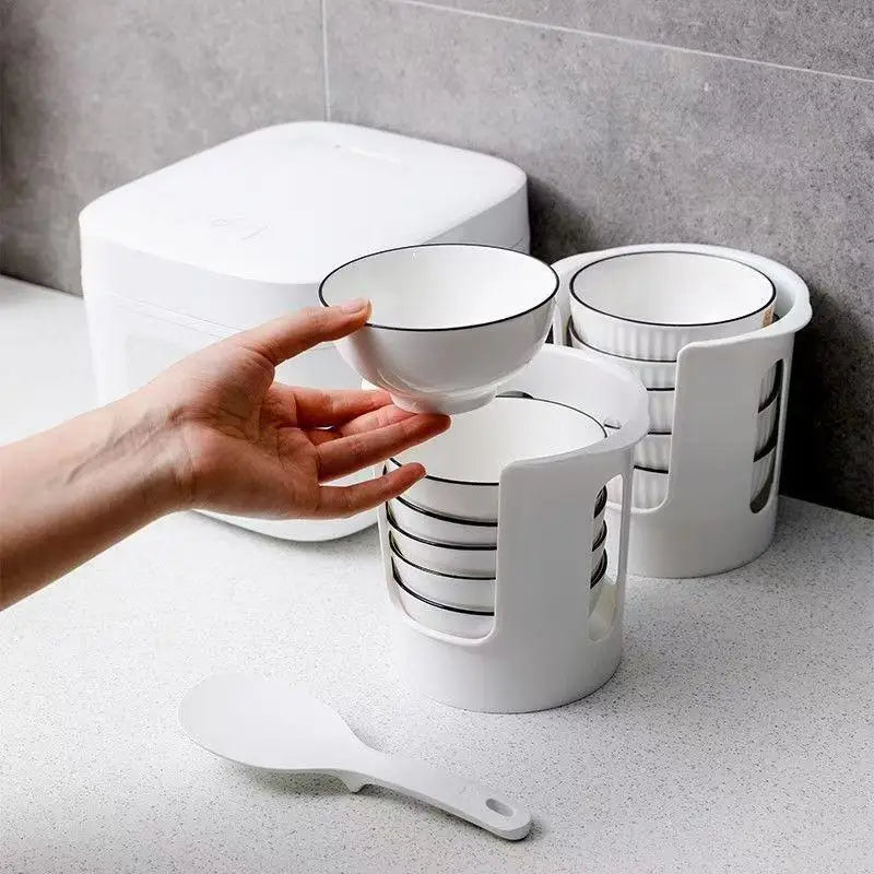 2-Layer Dish Drying Rack | Bowl & Tableware Organizer Dish Drying Rack QXL