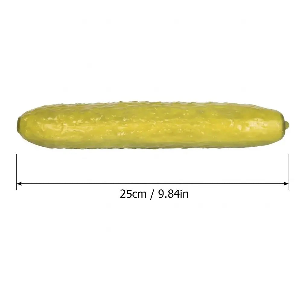 Cucumber Squishy Fidget Toy | Novelty Squeeze Toy for Kids & Adults Squishy Fidget Toy QXL