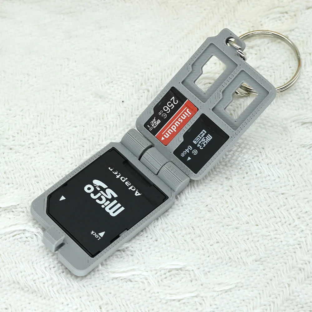 SD & Micro SD Card Case | SDHC SDXC Storage Box Protector Memory Card Case QXL