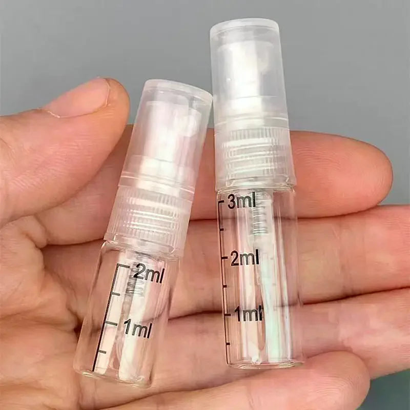 Refillable Glass Perfume Atomizer 2ml 3ml 5ml 10ml Travel Vial Perfume Atomizer QXL