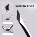 Blade Eyeliner & Eyebrow Brush | Ultra-Thin Angled Tip Eyeliner Makeup Brush QXL Eyebrow Brush