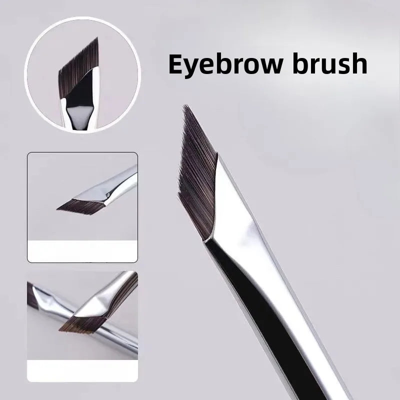Blade Eyeliner & Eyebrow Brush | Ultra-Thin Angled Tip Eyeliner Makeup Brush QXL Eyebrow Brush