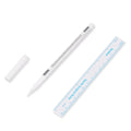 Microblading Skin Marker Pen with Ruler | Eyebrow Mapping Microblading Marker Pen QXL M15 1Pcs