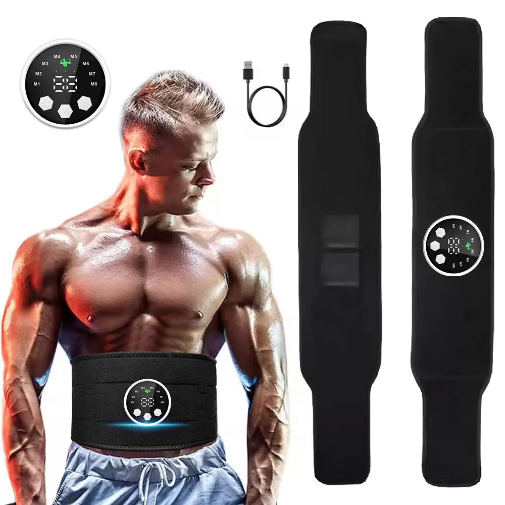 Smart EMS Ab Belt | Waist Toning & Muscle Stimulation EMS Ab Belt QXL