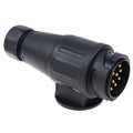 13-Pin 12V Waterproof Trailer Plug Connector | RV Caravan Boat Trailer Plug Connector QXL Default Title