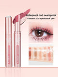 Gradient Two-Tone Eye Shadow Pen | Waterproof Shimmer Stick Eye Shadow Pen QXL 01