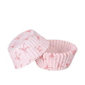 100-Pack Mini Pink Bow Cupcake Liners | Muffin Paper Cases Cupcake Paper Liners QXL A 100pcs