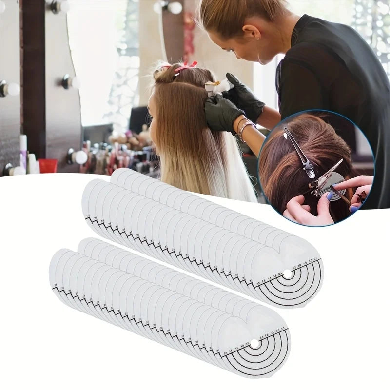 20-Pack Hair Extension Heat Shield Protector Connector Sheets Hair Extension Tools QXL