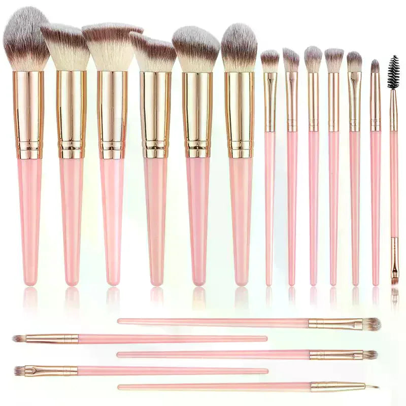 YOVIP 18/20/30-Pc Makeup Brush Set for Beginners | Full Face Makeup Brush Set QXL