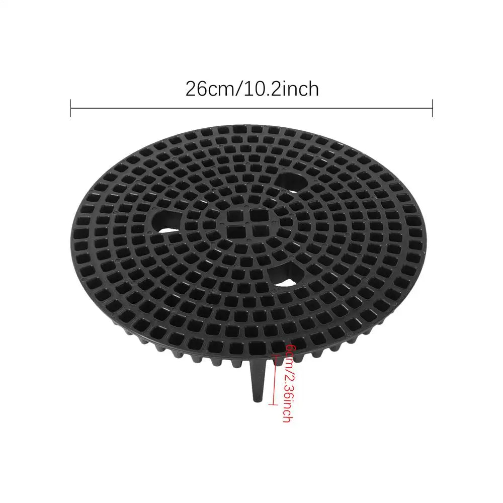 Car Wash Bucket Dirt Trap & Grit Guard Insert | ABS Car Wash Accessory QXL Black