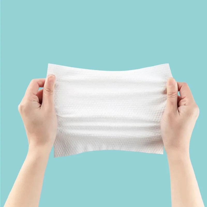 Disposable Cotton Face Towels – Soft Makeup Removing Wipes Disposable Face Towels QXL