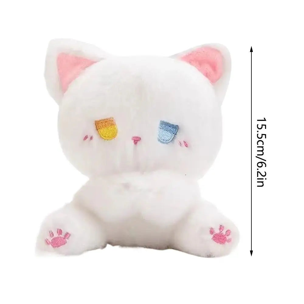 15cm Fluffy Plush Kitten Doll | Soft Stuffed Cat Toy Gift Plush Stuffed Animal QXL