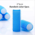 Heatless Hair Curlers Rollers Set | Self-Grip No-Heat Styling Heatless Hair Curlers QXL 2cm 6pcs Random