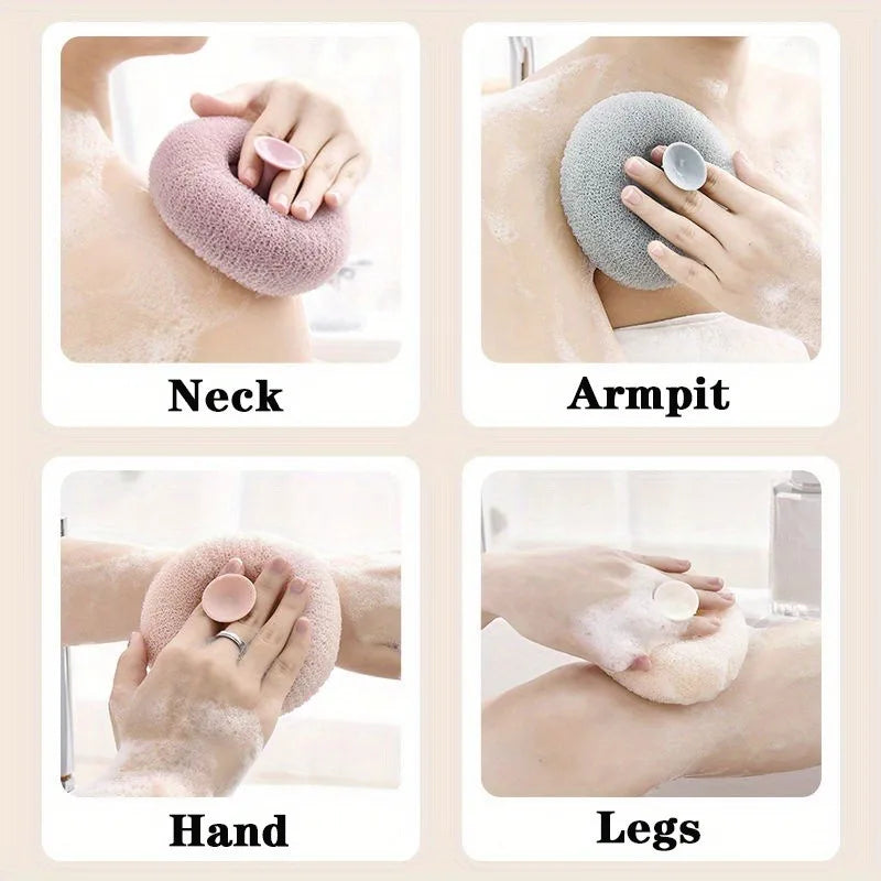 Massage Bath Sponge Ball | Body Scrubbing & Exfoliating Bath Scrubbing Sponge QXL