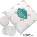 600-Pack Disposable Cotton Makeup Remover Pads | Hypoallergenic Cotton Remover Pads QXL 1