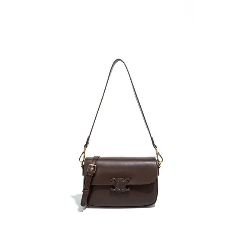 Vintage Faux Suede Women's Crossbody Bag – Office Shoulder Purse Crossbody Bag QXL