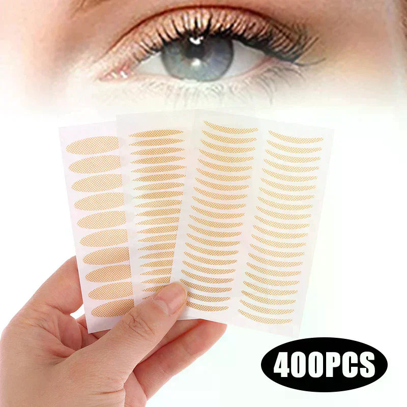 400-Pc Invisible Double Eyelid Lift Tape | Lace Fiber Stickers Eyelid Lift Tape QXL
