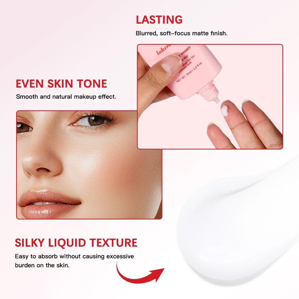 Lakerain Blur Magnet Primer | Matte, Pore-Blurring, Moisturizing Makeup Primer QXL