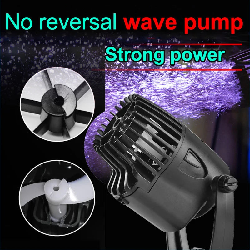 3W Aquarium Wavemaker Pump – Submersible Water Circulation Aquarium Wavemaker Pump QXL