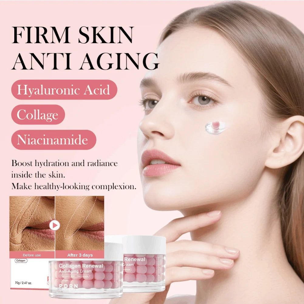 Salmon Collagen Capsule Cream – Firming & Moisturizing Collagen Face Cream QXL