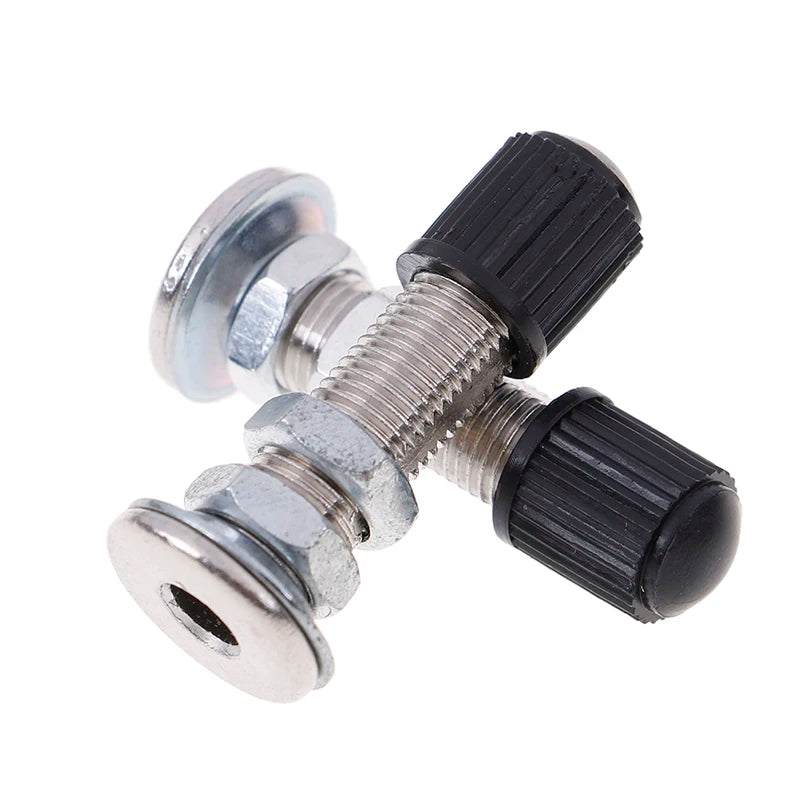 2-Pack 38mm Zinc Alloy Presta Bike Valve Stems | Mountain & Road Bicycle Valve Stems QXL