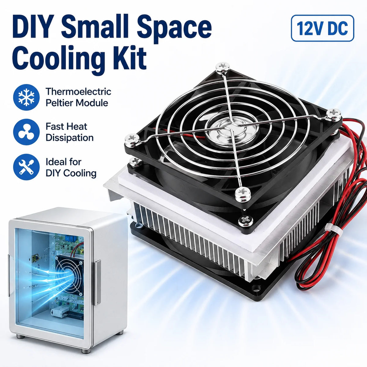 XD-35 Peltier Thermoelectric Cooling Module | DIY Mini Cooler Kit Thermoelectric Cooling Module QXL