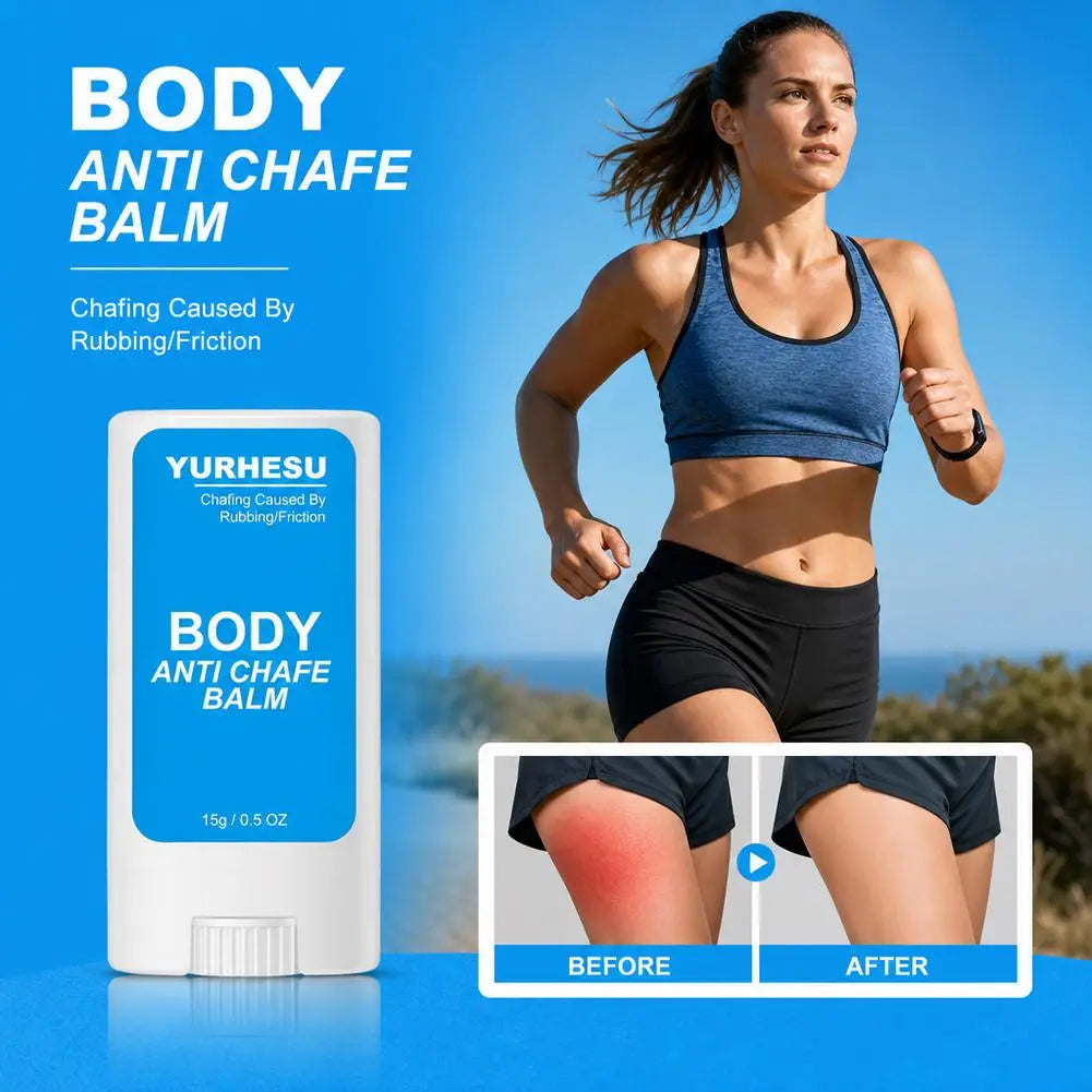 Anti-Chafe Balm Stick | Moisturizing Skin Barrier 1–3 Pack Anti-Chafe Balm Stick QXL