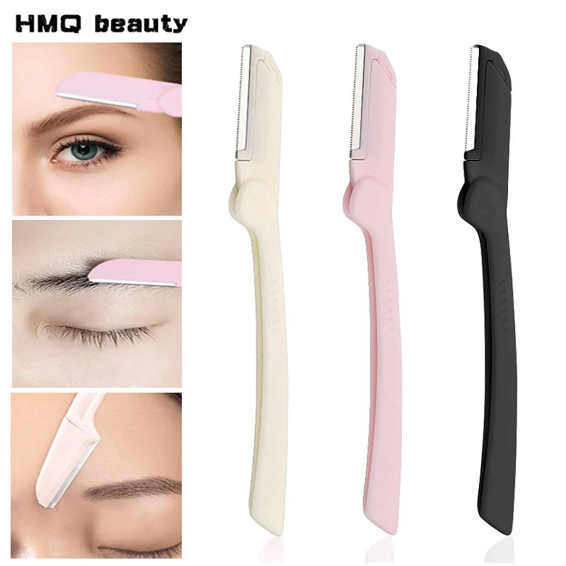 Folding Eyebrow Trimmer Stainless Steel Blade – 1/3/5 Pack Eyebrow Trimmer QXL
