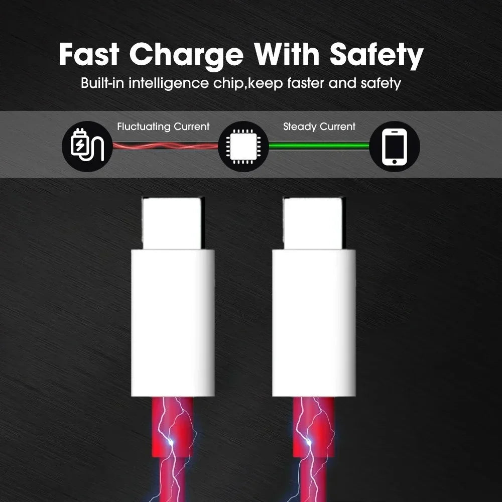 65W 6A USB-C SuperVOOC Fast Charging Cable for OnePlus USB-C Charging Cable QXL