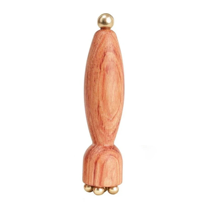 Brass Lotus Gua Sha Eye Massage Stick | Facial Roller Tool Gua Sha Facial Roller QXL 1PCS