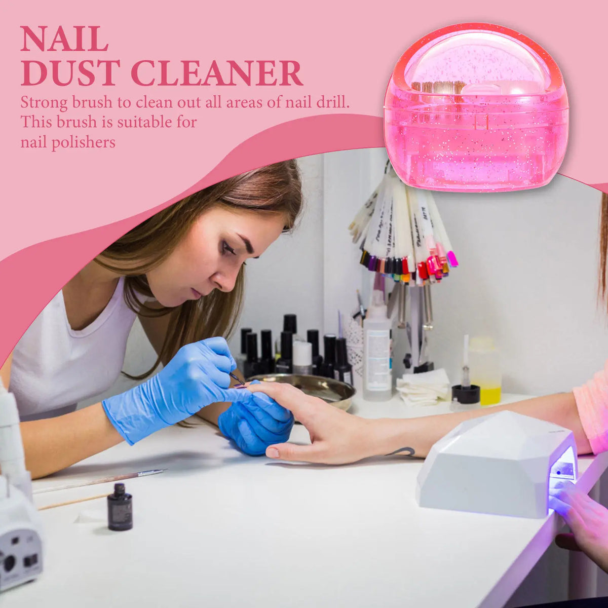 Nail Drill Cleaning Brush | Deep Clean Bits & Dust Remover Nail Drill Cleaning Brush QXL