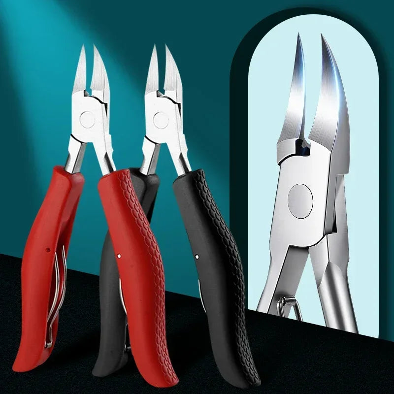 Ingrown Toenail Clipper & Cuticle Nipper | Stainless Steel Toenail Clipper Nipper QXL
