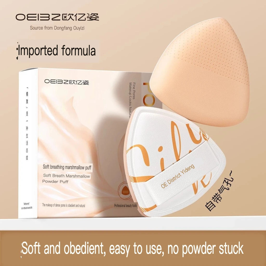 Cotton Candy Powder Puff – Dual-Use Soft Makeup Sponge Makeup Sponge Puff QXL