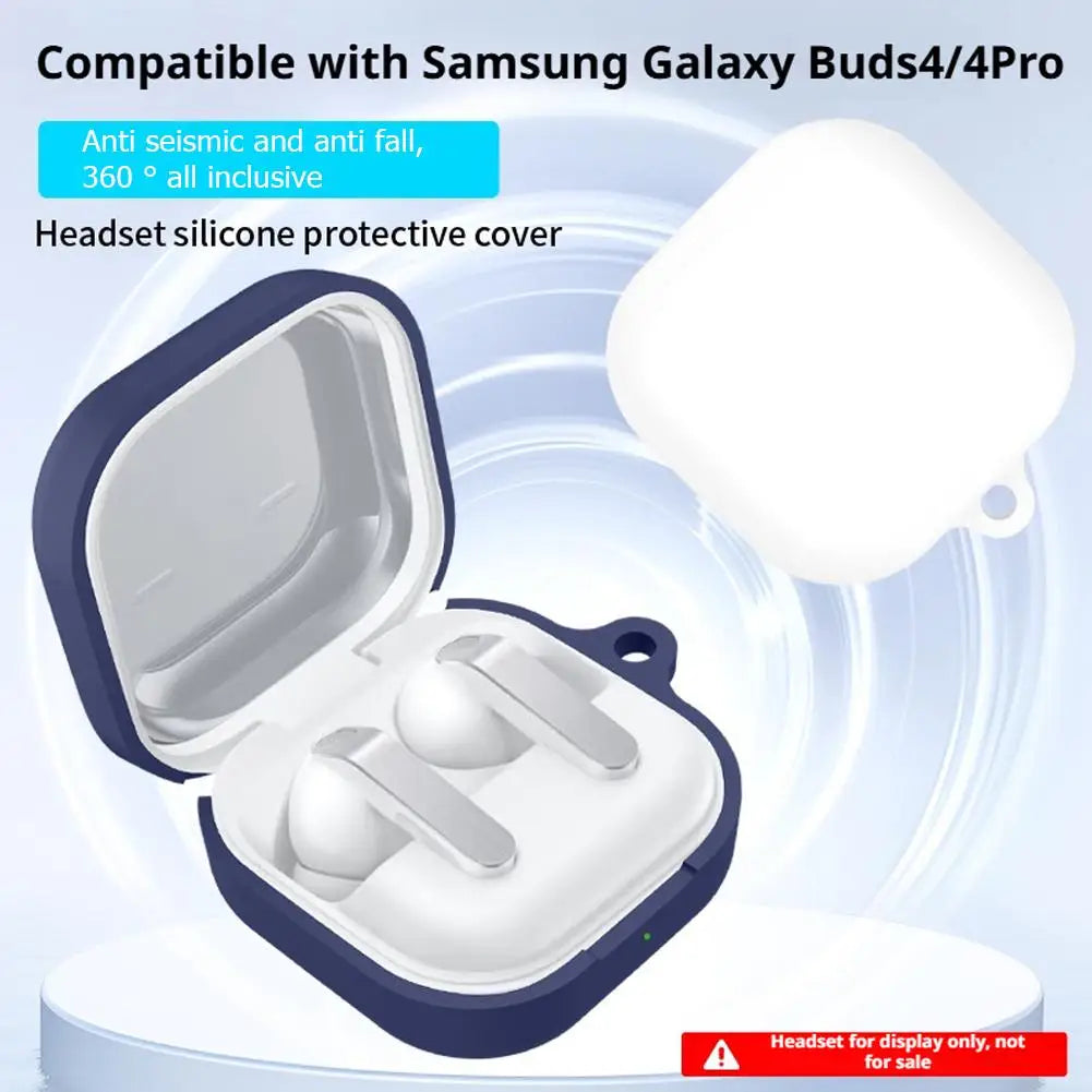 Silicone Case for Samsung Galaxy Buds4 & Buds4 Pro Earphone Case QXL