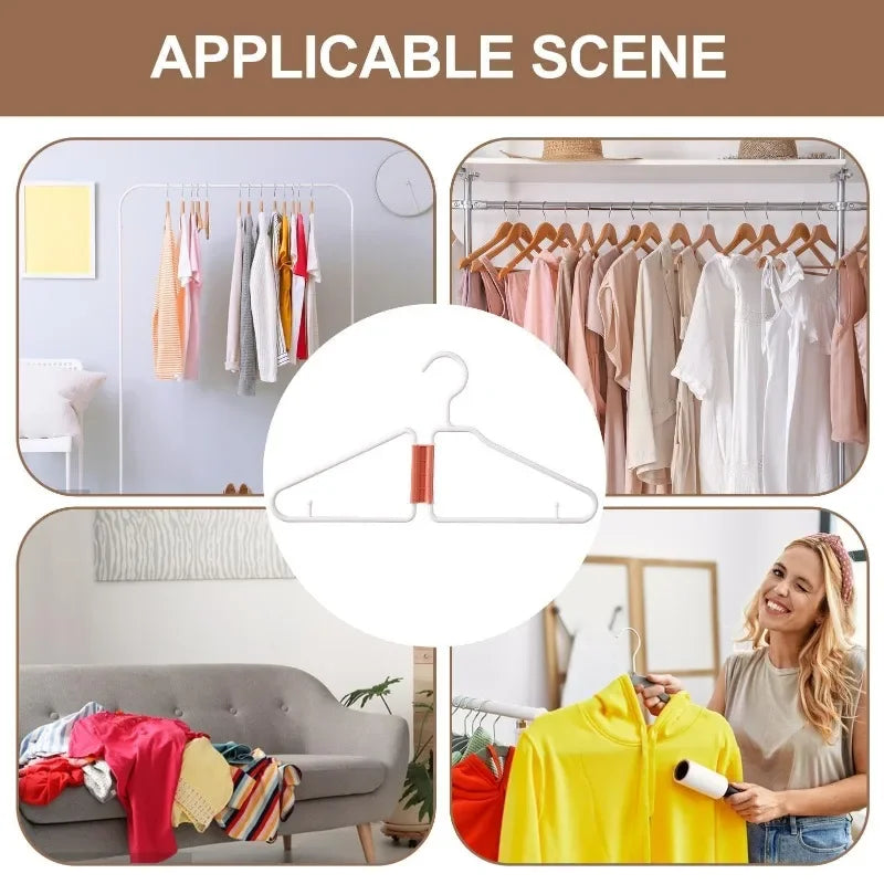 5-Pack Foldable Travel Clothes Hangers | Portable & Space-Saving Foldable Clothes Hangers QXL