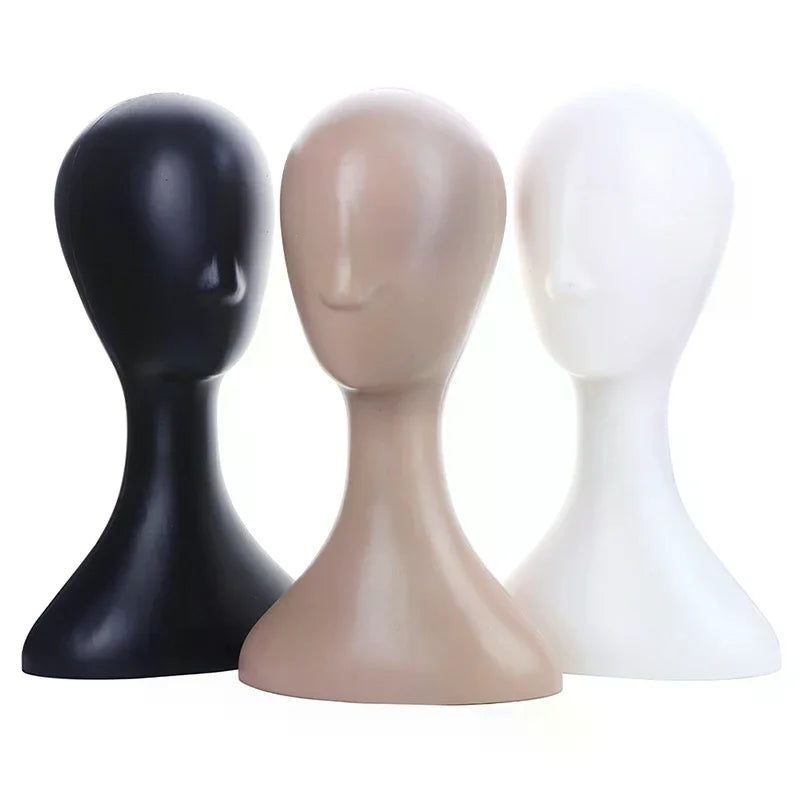 Female Mannequin Head Stand | Wig Hat & Hair Display Model Mannequin Head Stand QXL