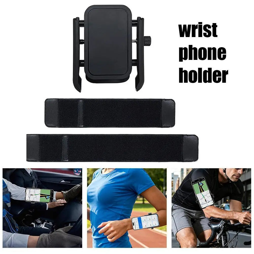 360° Rotating Wristband Phone Holder for Running & Hiking Sports Phone Armband QXL
