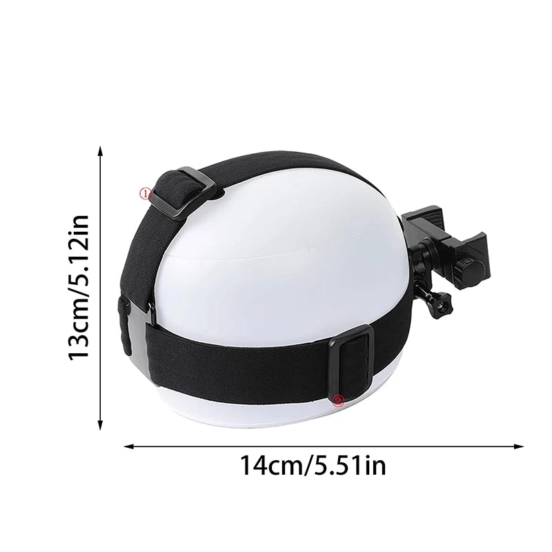 Head-Mounted Phone Holder | First-Person View Headband Bracket Head-Mounted Phone Mount QXL