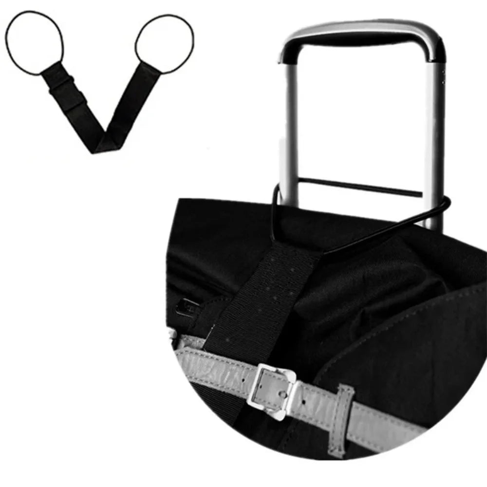 Adjustable Elastic Luggage Strap | Bungee Suitcase Belt Luggage Strap QXL