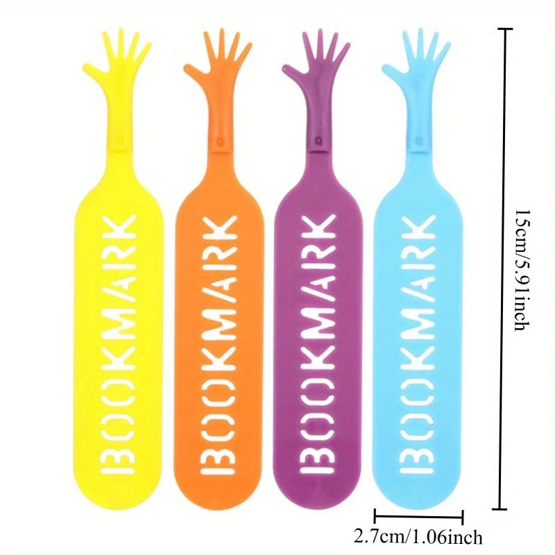Creative Finger Bookmarks | Fun Reading Page Markers Novelty Bookmarks QXL
