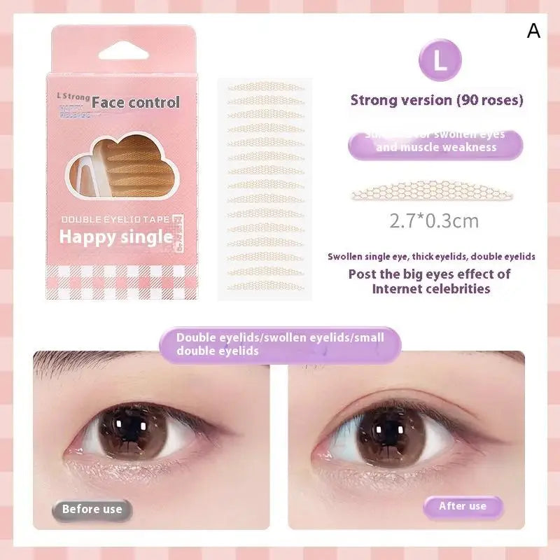 Invisible Double Eyelid Tape Stickers 90/240-Pc Natural Lift Eyelid Tape Stickers QXL A
