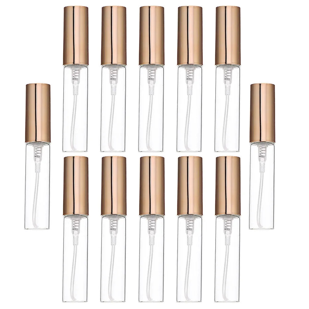 12-Pack Refillable Perfume Spray Bottles | 5ml Travel Set Perfume Travel Atomizer QXL