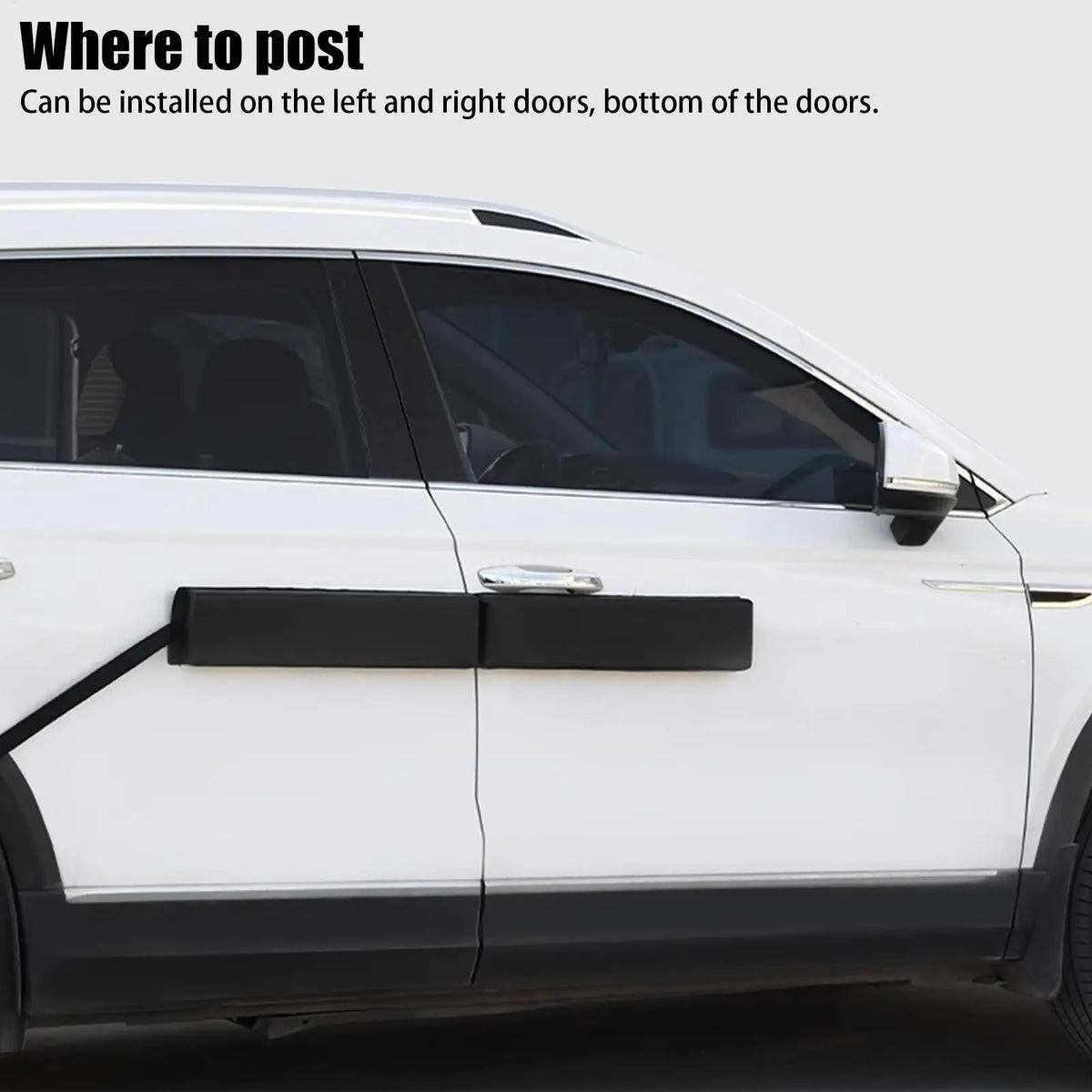 Magnetic Car Door Edge Guard Strip | Anti-Scratch Protector Car Door Guard QXL