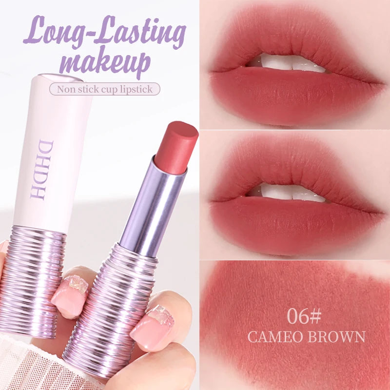 Long-Lasting Transfer-Proof Lipstick | Natural Finish Lipstick QXL