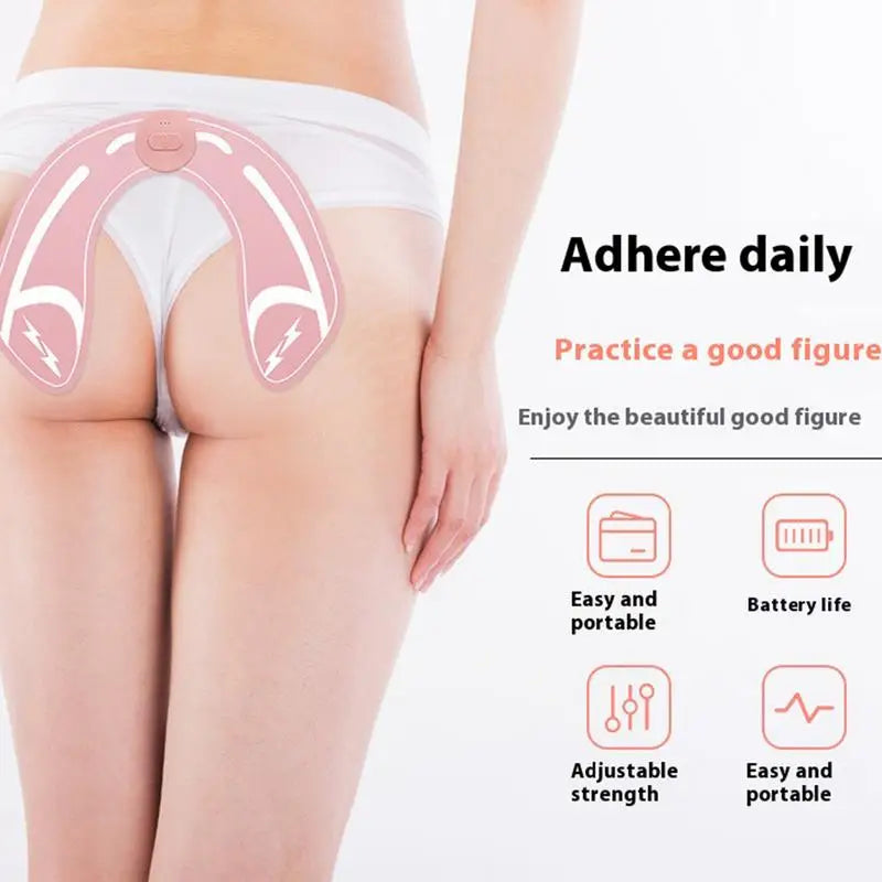 EMS Glute Trainer with Wireless Remote | 6 Modes, 10 Levels EMS Glute Trainer QXL