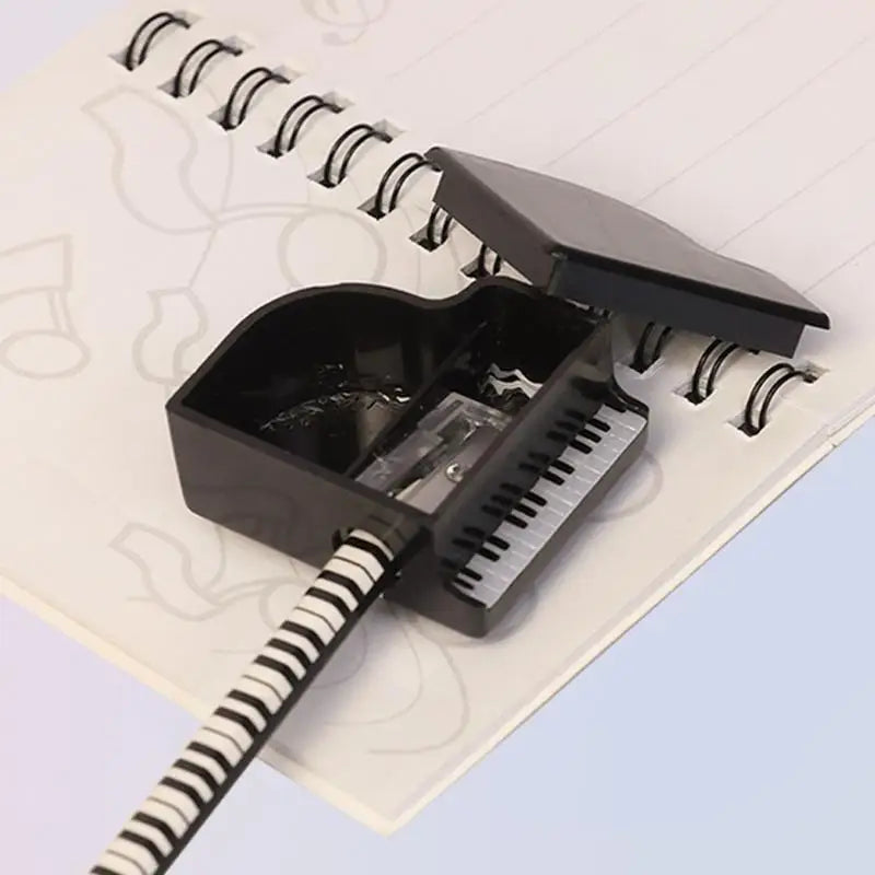 Mini Piano Pencil Sharpener | Music Note Gift for Students Novelty Pencil Sharpener QXL