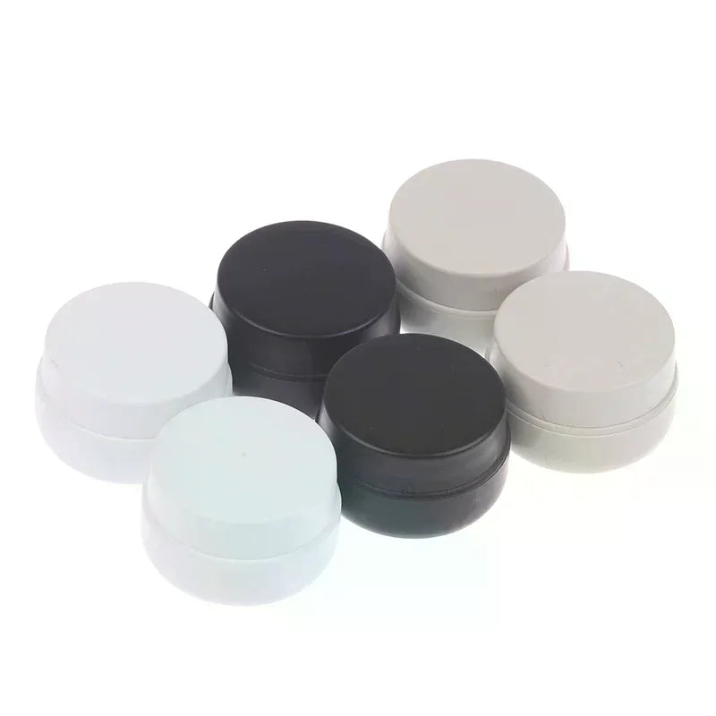 2-Pack UV Gel Nail Jars 2–2.5ml | Light-Blocking Containers Nail Gel Jar QXL