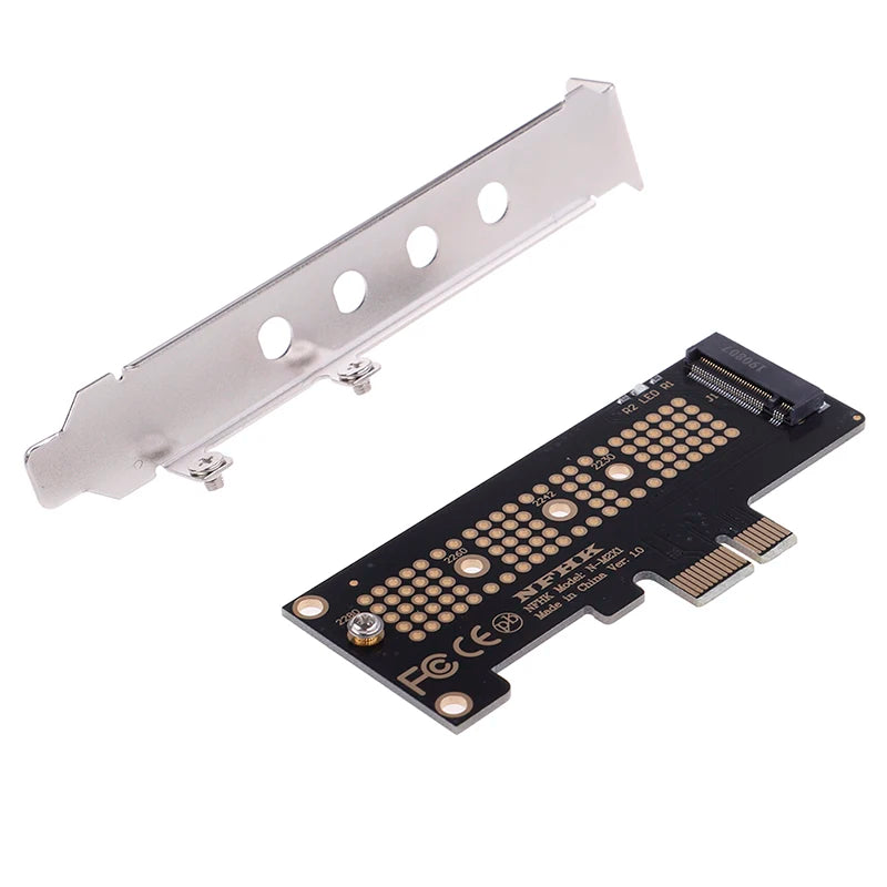 M.2 NGFF NVMe SSD to PCIe x1 Converter Adapter Card SSD Adapter Card QXL